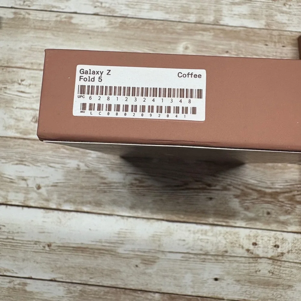 Latercase‎ for Samsung Galaxy Z Fold 5 Coffee Impossibly Thin New open Box